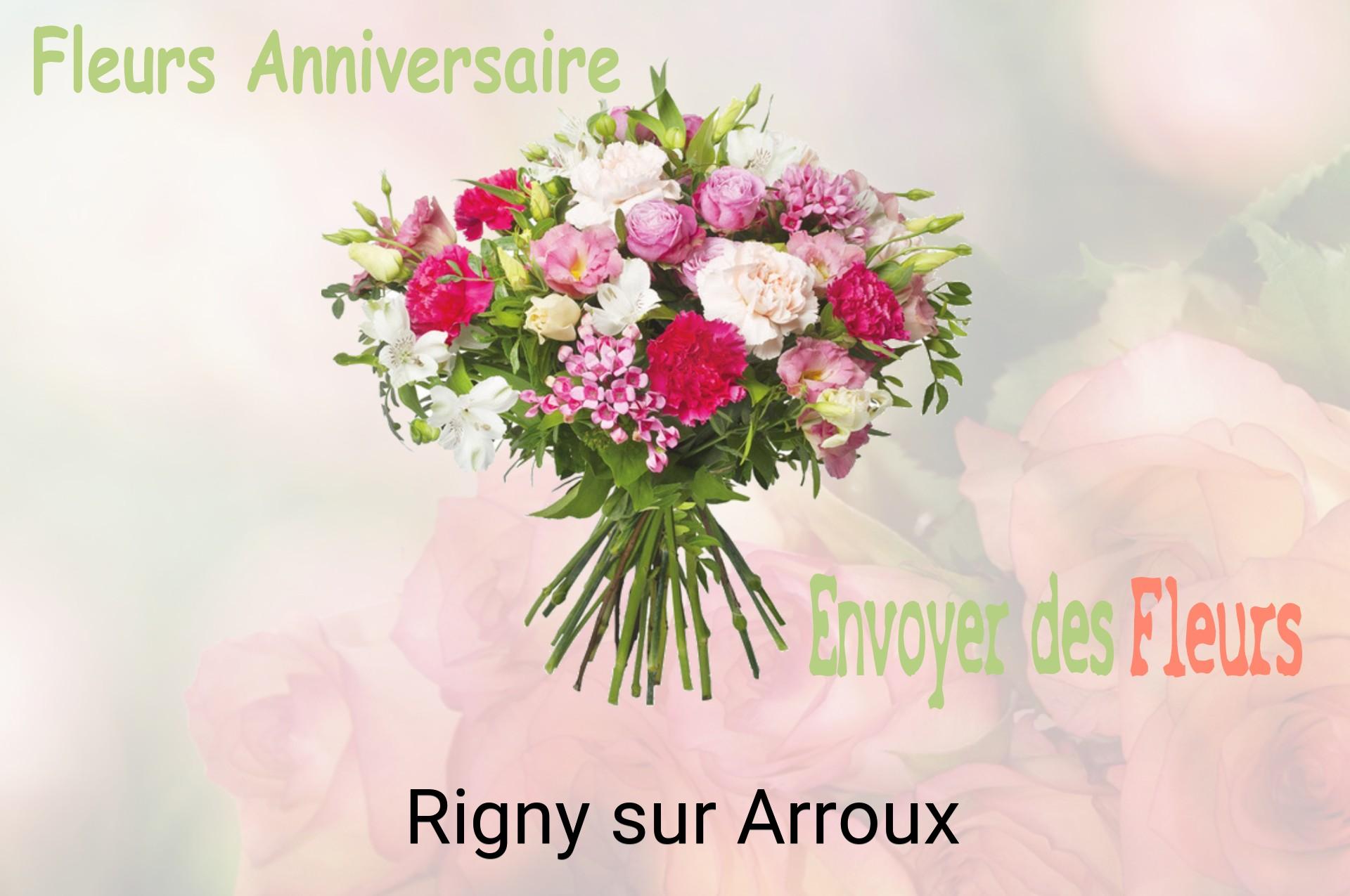 Bouquet de fleurs d’anniversaire livré à Rigny-sur-Arroux