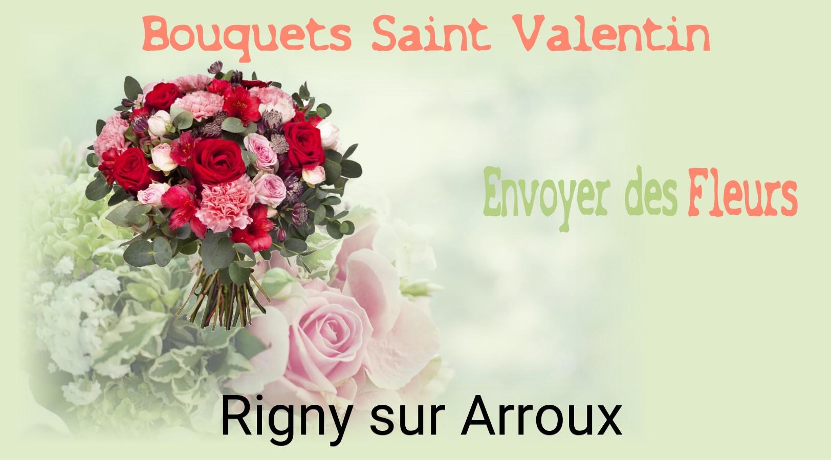 Roses de Saint-Valentin livrées à Rigny-sur-Arroux
